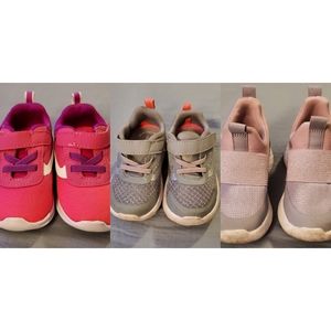 3 Pairs of Toddler Sneakers